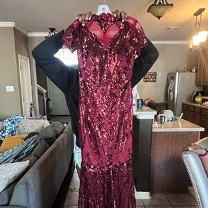 Size 4 Red Evening Gown